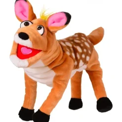 Peluche marionnette Rosalinchen le faon