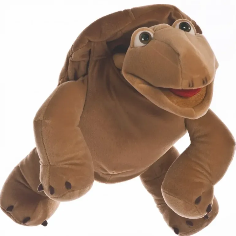 Peluche marionnette Sammy la tortue