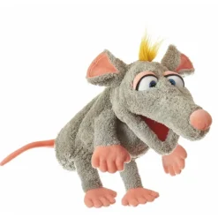 Peluche marionnette Schnurzpiepe le rat