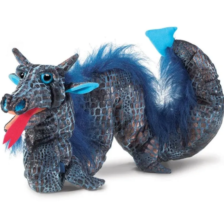 peluche marionnette Serpent de mer
