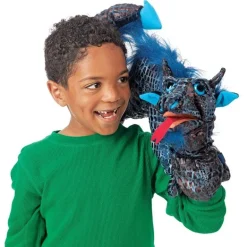 peluche marionnette Serpent de mer