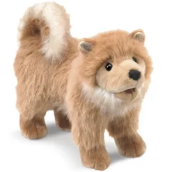 Peluche marionnette Spitz nain