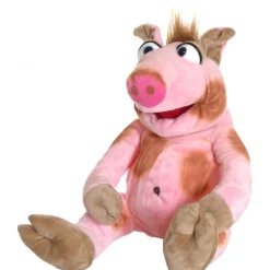 Peluche marionnette Stulle le cochon