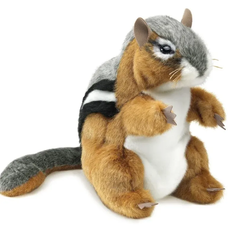 Peluche marionnette Tamia (chipmunk)