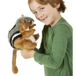Peluche marionnette Tamia (chipmunk)