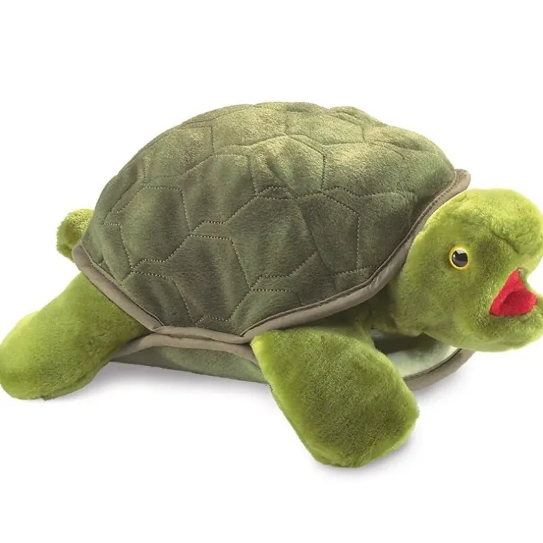 Peluche marionnette Tortue