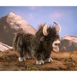 Peluche marionnette Yak