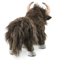 Peluche marionnette Yak