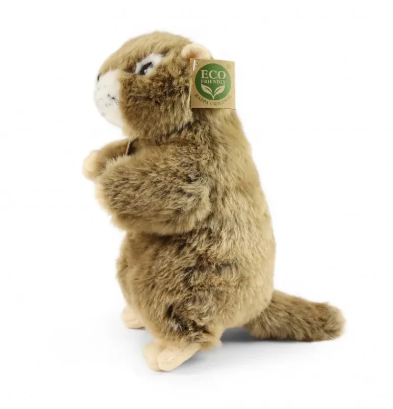 Peluche marmotte - 23 cm
