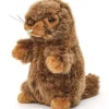 Peluche marmotte qui siffle - 17 cm