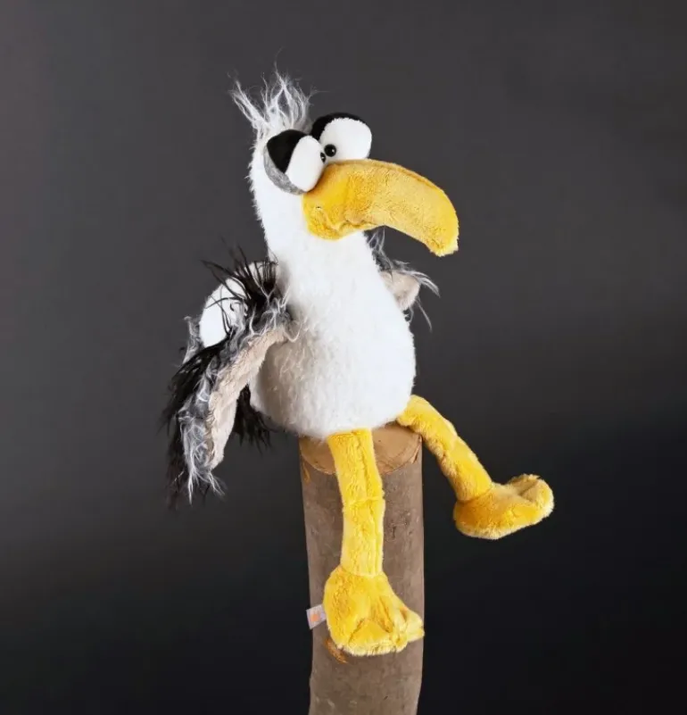 Peluche mouette "Loud in the cloud"