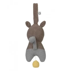 Peluche musicale Hella écureuil marron