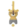 Peluche musicale Hella tigre jaune