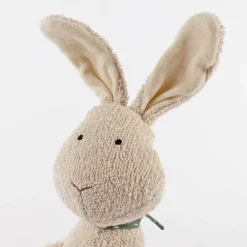 Peluche musicale lapin Mami beige