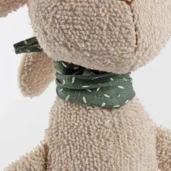 Peluche musicale lapin Mami beige