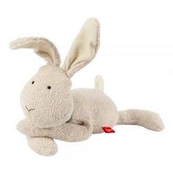 Peluche musicale lapin Mami beige