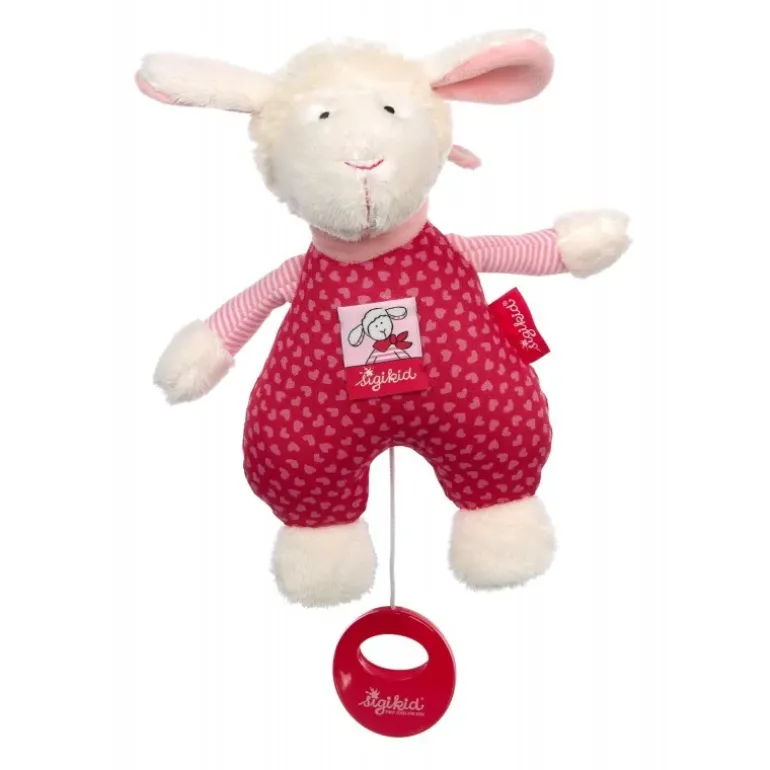 Peluche musicale Mouton Schnuggi