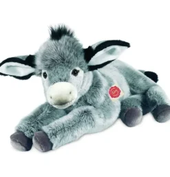 Peluche âne couché - 50 cm
