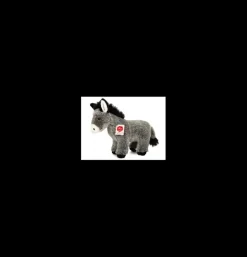 Peluche âne debout - 27 cm