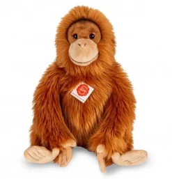 Peluche Orang-outan assis - 40 cm