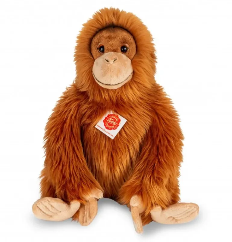 Peluche Orang-outan assis - 40 cm