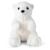 Peluche Ours polaire assis WWF ECO - 23 cm