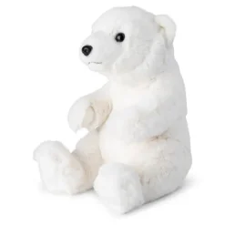 Peluche Ours polaire assis WWF ECO - 23 cm
