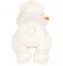 Peluche ours polaire couché - 45 cm
