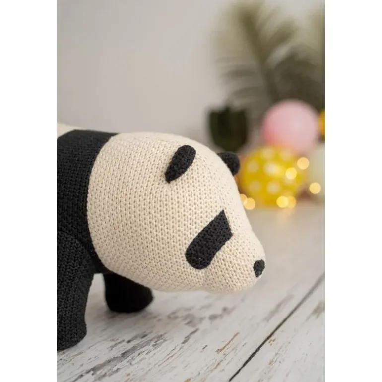 Peluche panda en crochet MINI