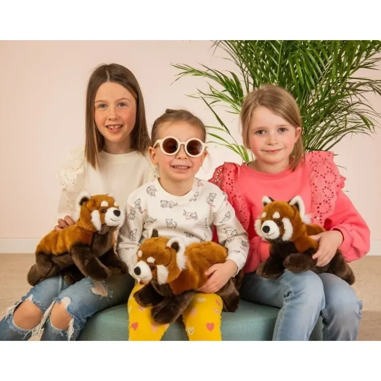 Peluche panda roux - 30 cm