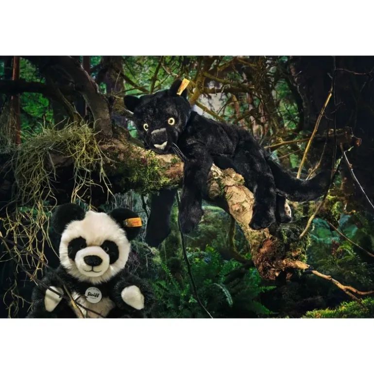 Peluche pantin Panthère Nero