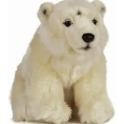 Peluche Petit Ours Polaire - 28 cm
