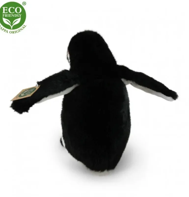Peluche pingouin avec bébé - 22 cm