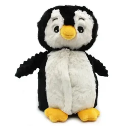 Peluche pingouin Iglou maman et son bébé noir