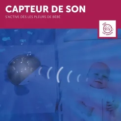 Peluche projecteur océanique Cody le crabe