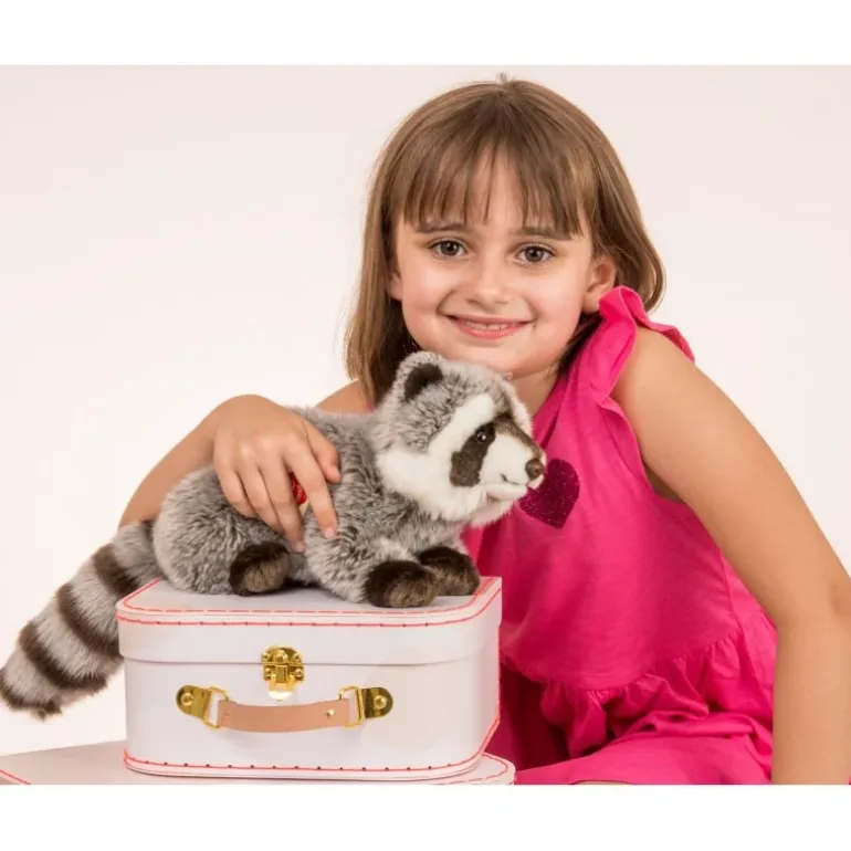 Peluche raton laveur - 29 cm