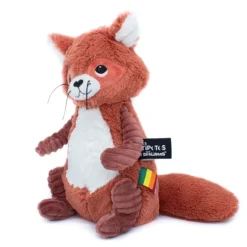 Peluche raton laveur Netoitou terracotta