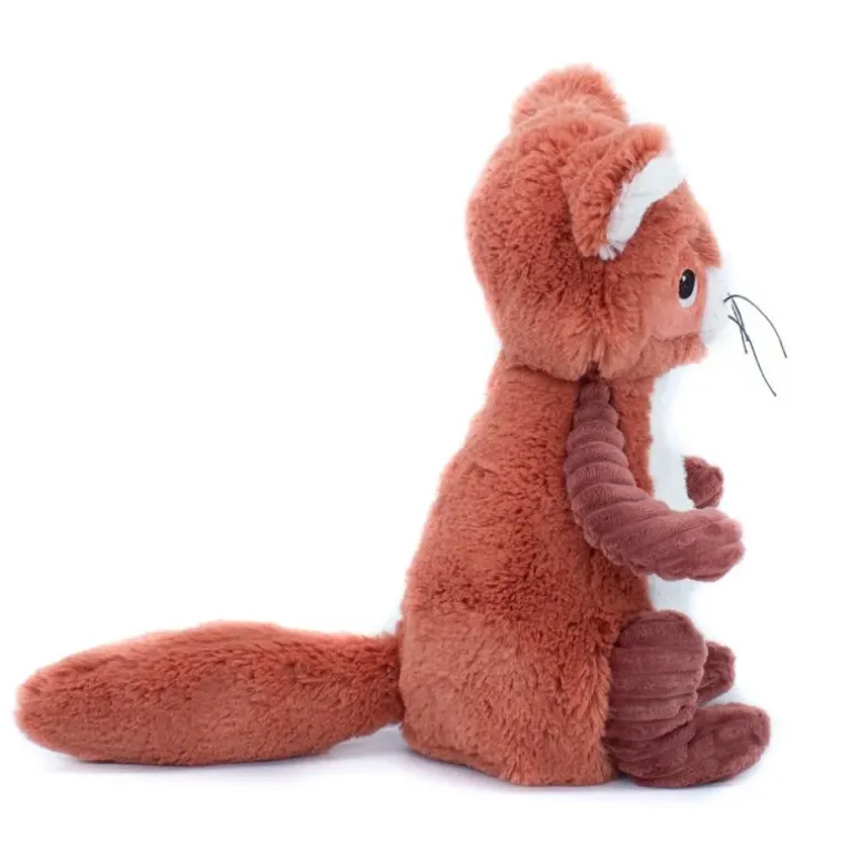 Peluche raton laveur Netoitou terracotta