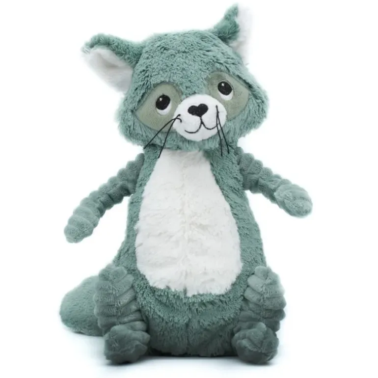 Peluche raton laveur Netoitou vert