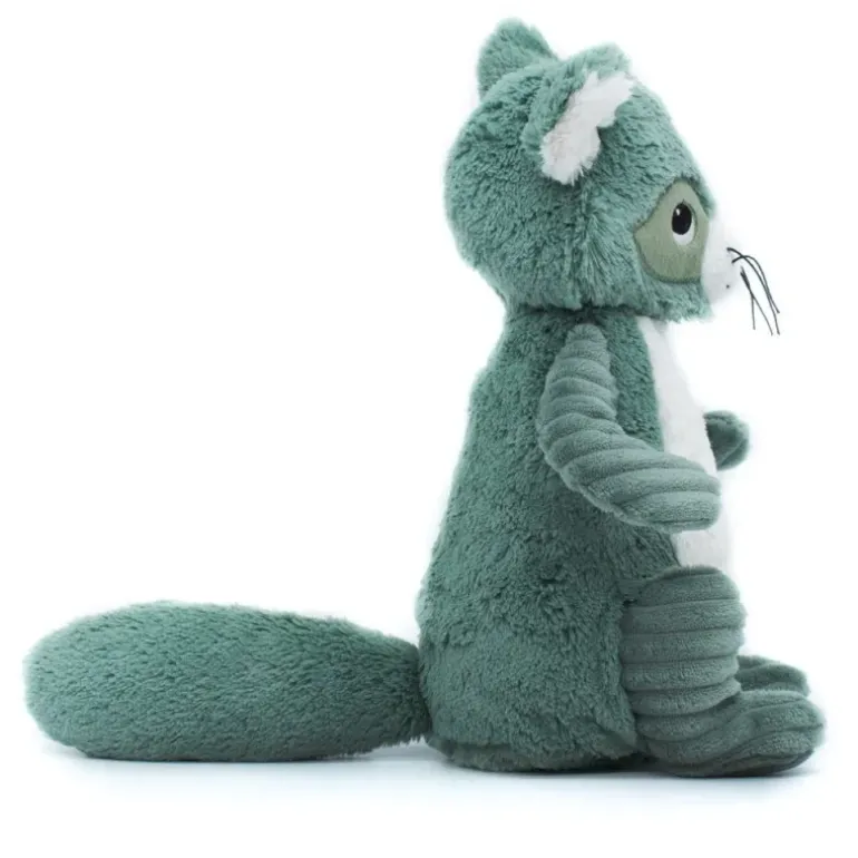 Peluche raton laveur Netoitou vert
