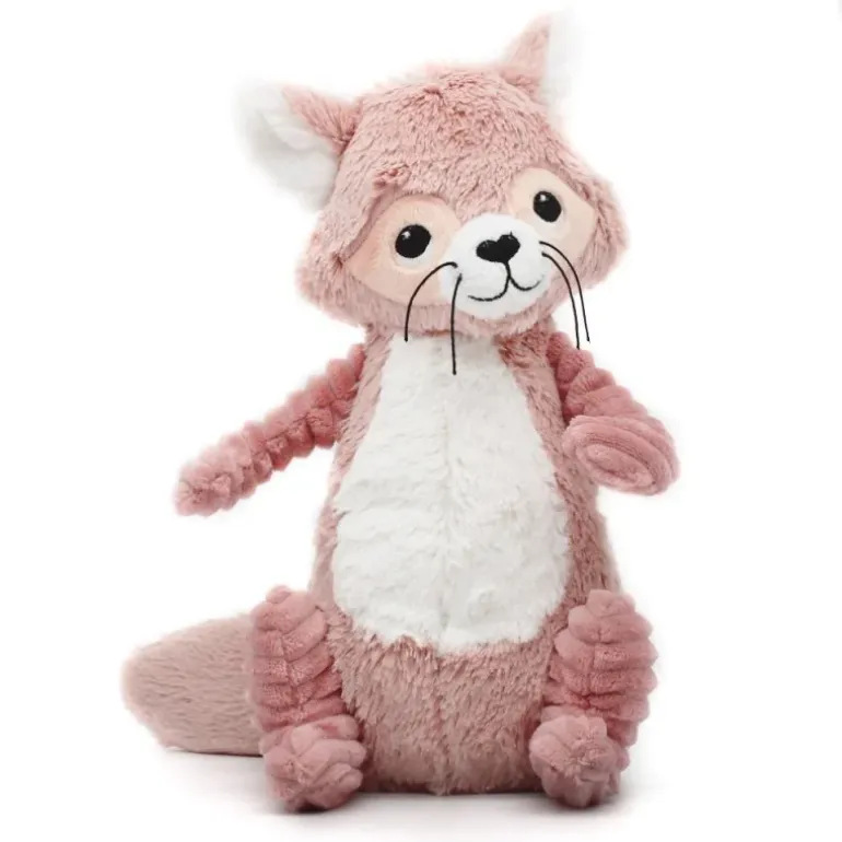 Peluche raton laveur Netoitou rose