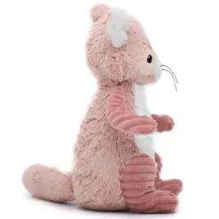 Peluche raton laveur Netoitou rose