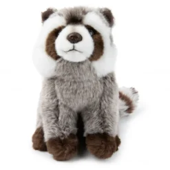 Peluche raton laveur Noir et Blanc WWF - 23 cm
