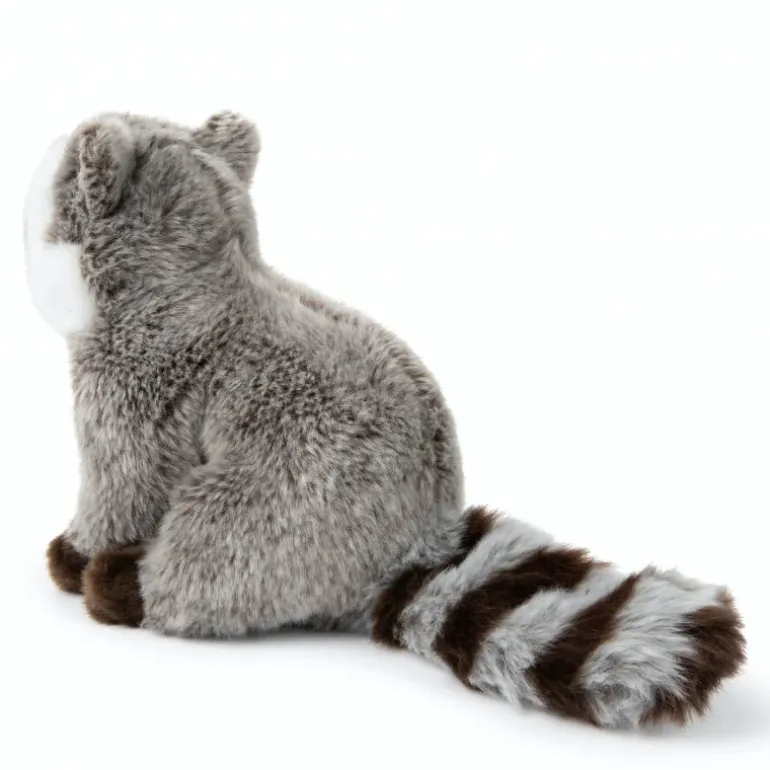 Peluche raton laveur Noir et Blanc WWF - 23 cm