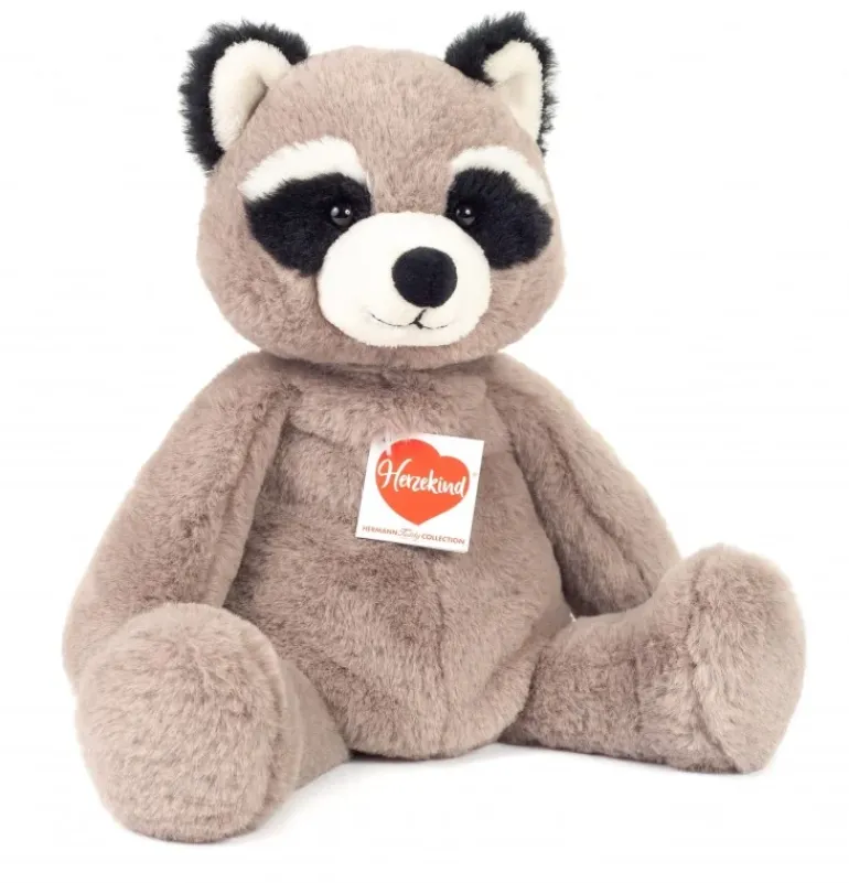 Peluche raton laveur Waldo - 32 cm