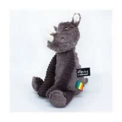Peluche rhinocéros Grobisou gris