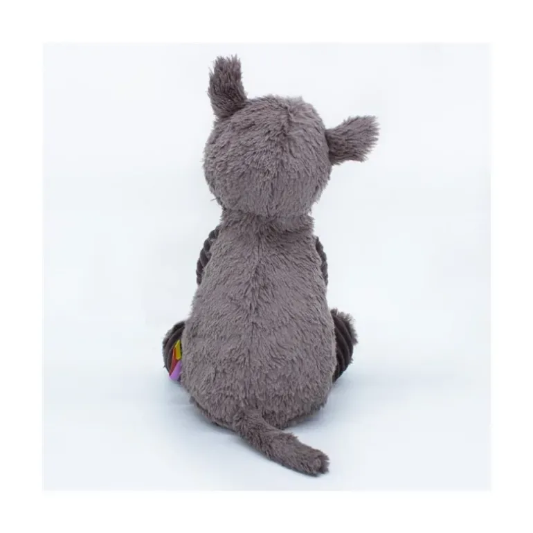 Peluche rhinocéros Grobisou gris