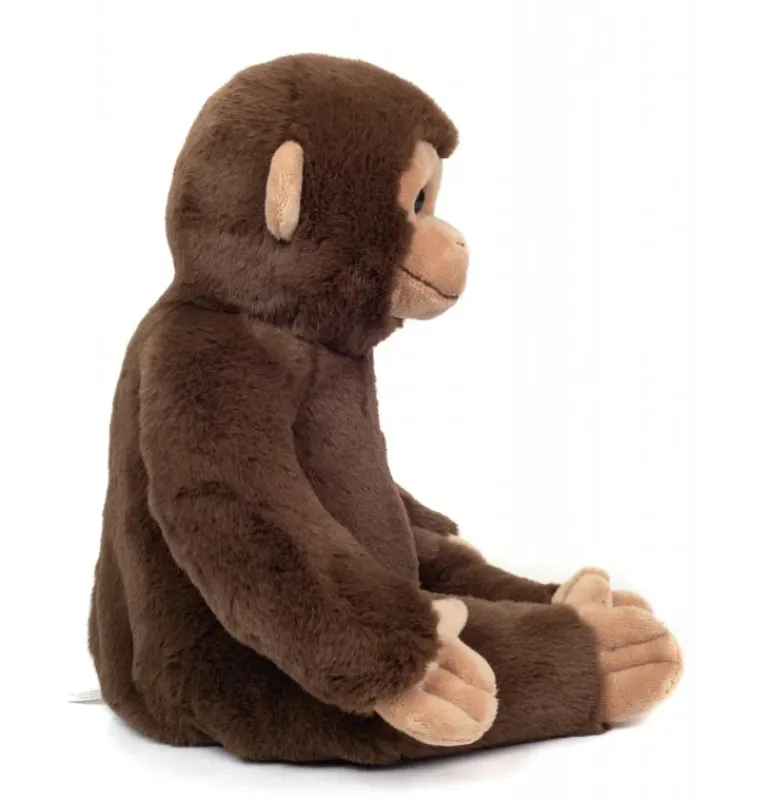 Peluche singe assis - 35 cm