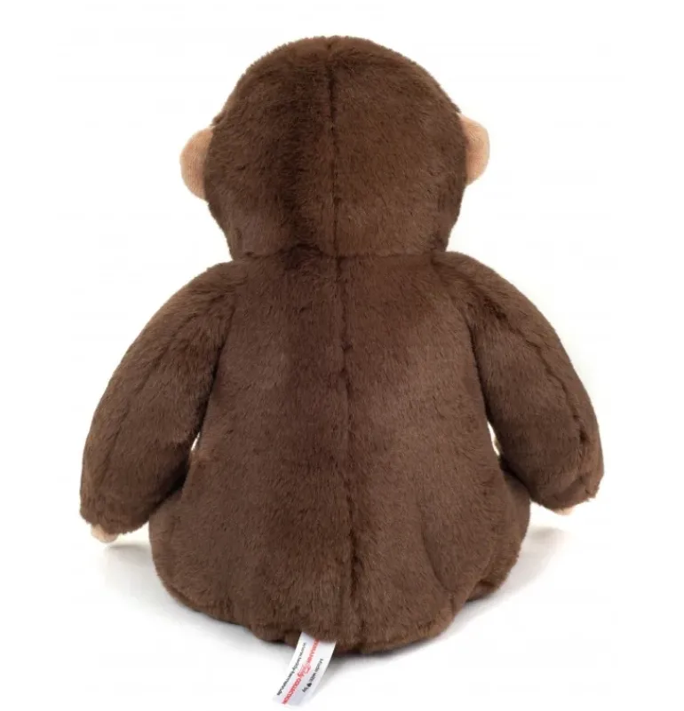Peluche singe assis - 35 cm