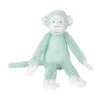 Peluche singe Mickey vert lagon - 43 cm